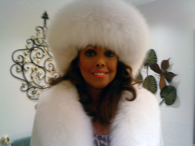 Jakki Ford My White Christmas Fox Outfit