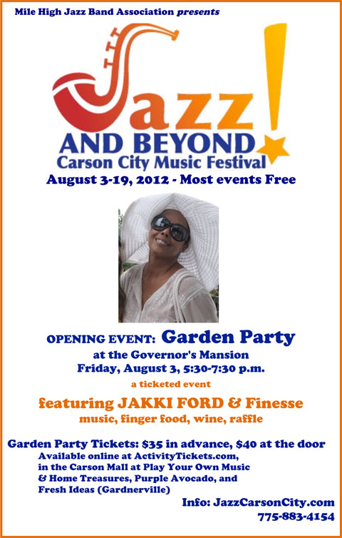 Jakki Ford Jazz and Beyond 2012