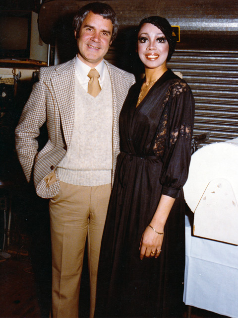 Jakki Ford Posing with Rich Little