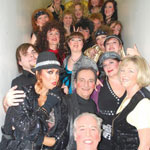 Jakki Ford Sheep Dip 46 Backstage with Cast