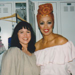 Jakki Ford Backstage with Cast Member