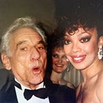 Jakki Ford Posing with Leonard Bernstein
